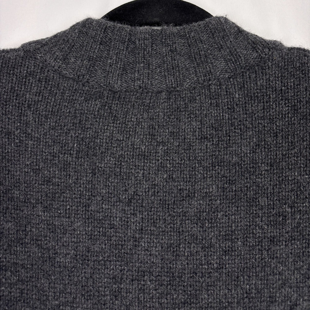 The Color Mustard Cashmere Long Sweater Vest Womens Small Gray Luxury Minimalist - Picture 7 of 13